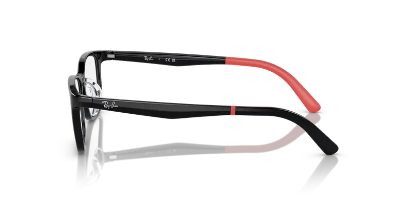 Ray - Ban Bambino RY1626D 3876 Montature da vista Iniettato Nero Squadrata miniatura 3