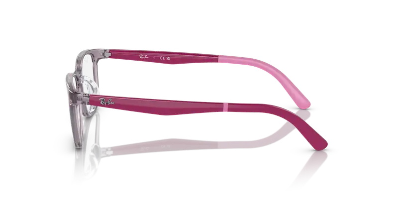 Ray - Ban Bambino RY1626D 3912 Montature da vista Iniettato Rosa Squadrata miniatura 3