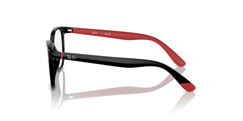 Ray - Ban Bambino RY1631 3928 Montature da vista Iniettato Nero Pantos miniatura 3