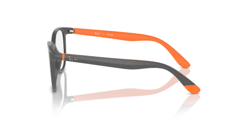 Ray - Ban Bambino RY1631 3963 Montature da vista Iniettato Grigio Pantos miniatura 3