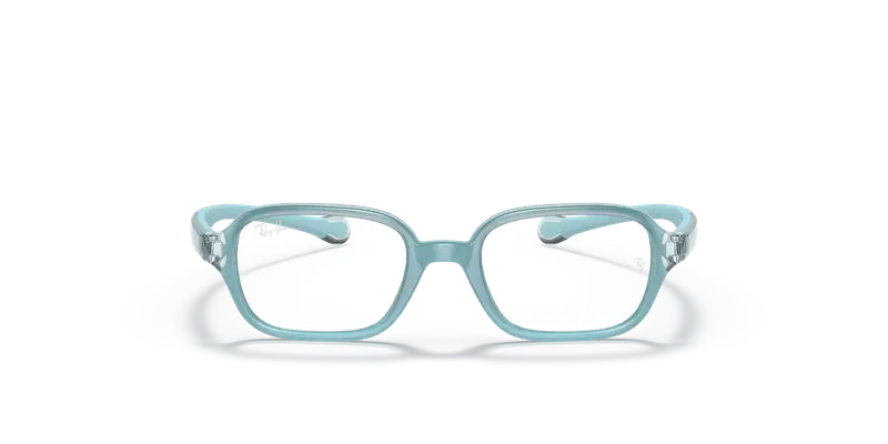 Ray - Ban Bambino RY9074V 3879 Montature da vista Acetato Azzurro Squadrata miniatura 2