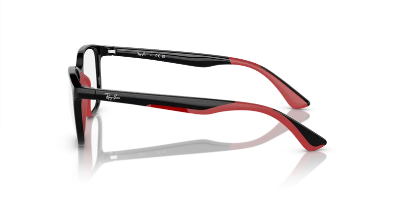 Ray - Ban Bambino RY9078V 3928 Montature da vista Iniettato Nero Squadrata miniatura 3