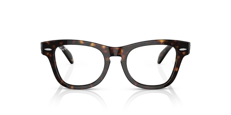 Ray - Ban Bambino RY9707V 3887 Montature da vista Acetato Havana Squadrata miniatura 2