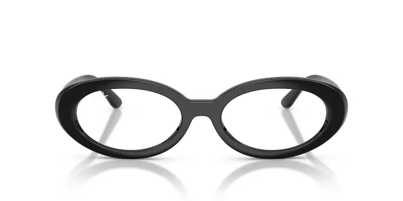 Donna Ray - Ban RX2223V 2000 Montature da vista Acetato Nero Trasparente Rotonda Normale miniatura 3