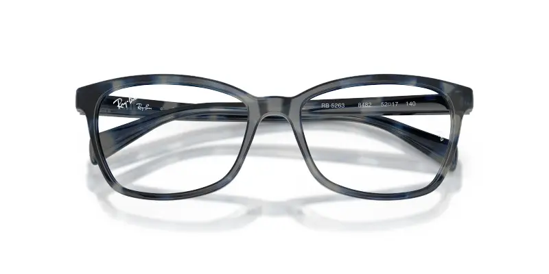 Donna Ray - Ban RX5362 8482 Montature da vista Acetato Tartaruga Trasparente Farfalla Normale miniatura 2