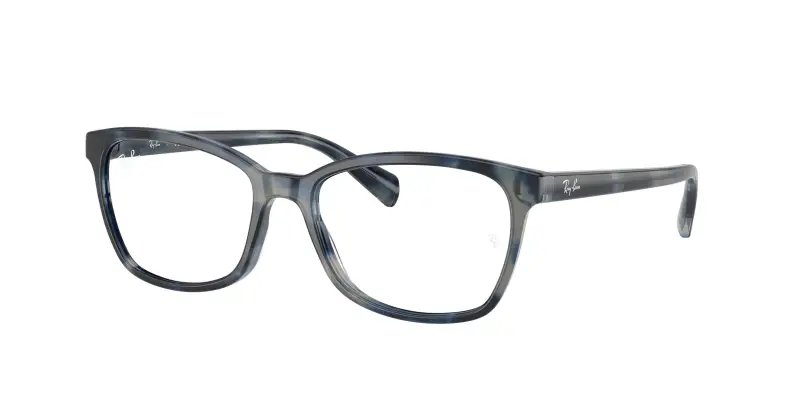 Donna Ray - Ban RX5362 8482 Montature da vista Acetato Tartaruga Trasparente Farfalla Normale
