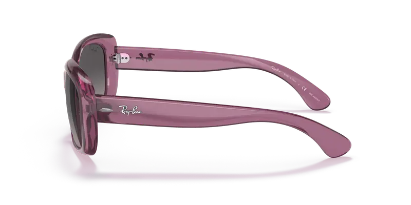 Ray - Ban Occhiali da sole Donna Grigio 856379 miniatura 3