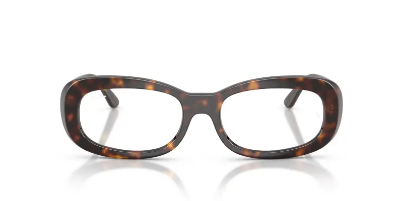 Donna RX2221V 2012 Montature da vista Acetato Tartaruga Trasparente Rotonda Normale miniatura 3