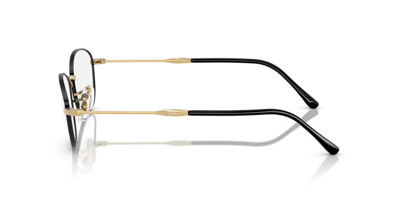 Ray - Ban Donna RX3749V 3175 Montature da vista Metallo Nero Trasparente Geometrica Normale miniatura 3