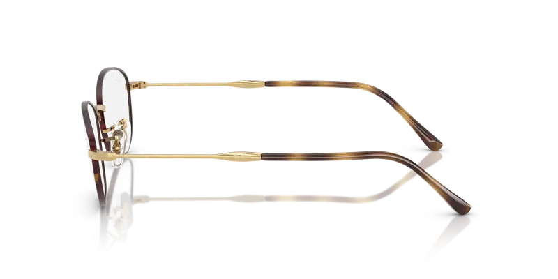 Ray - Ban Donna RX3749V 3177 Montature da vista Metallo Tartaruga Trasparente Geometrica Normale miniatura 3