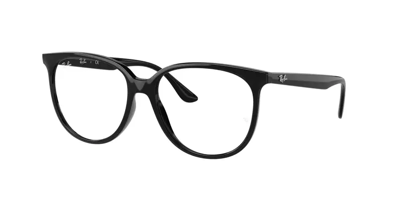 Ray - Ban Donna RX4378V  2000 Montature da vista Iniettato Nero Trasparente Squadrata Normale