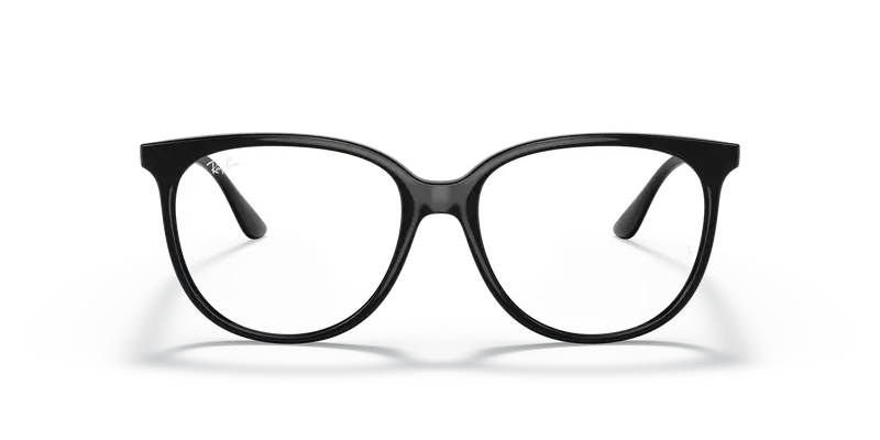 Ray - Ban Donna RX4378V 2000 Montature da vista Iniettato Nero Trasparente Squadrata Normale miniatura 2