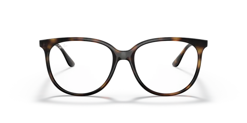 Ray - Ban Donna RX4378V 2012 Montature da vista Iniettato Tartaruga Trasparente Squadrata Normale miniatura 2