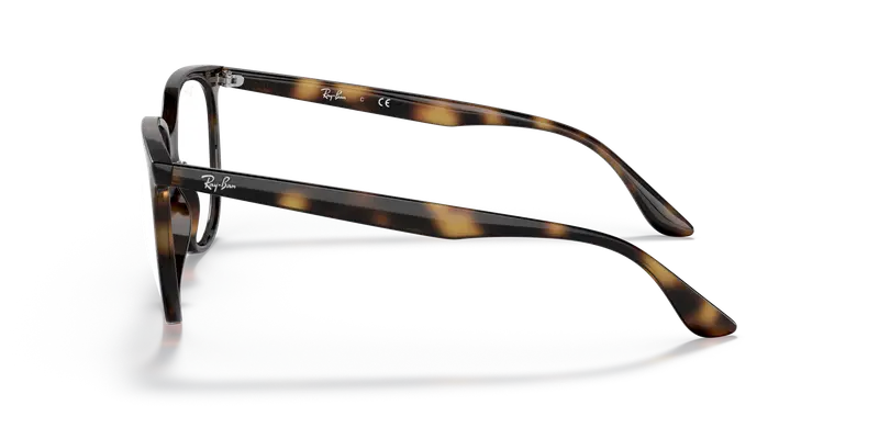 Ray - Ban Donna RX4378V 2012 Montature da vista Iniettato Tartaruga Trasparente Squadrata Normale miniatura 3