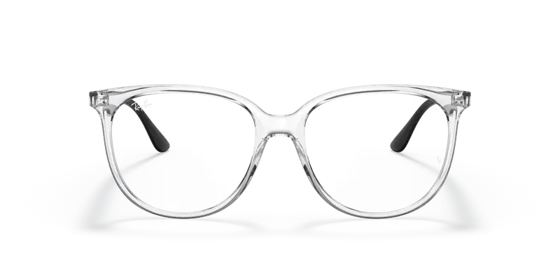 Ray - Ban Donna RX4378V 5943 Montature da vista Iniettato Trasparente Trasparente Squadrata Normale miniatura 2