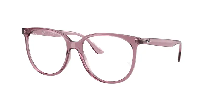 Ray - Ban Donna RX4378V  8413 Montature da vista Iniettato Viola Trasparente Squadrata Normale
