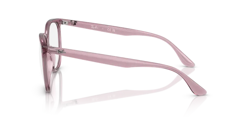 Ray - Ban Donna RX4378V 8413 Montature da vista Iniettato Viola Trasparente Squadrata Normale miniatura 3