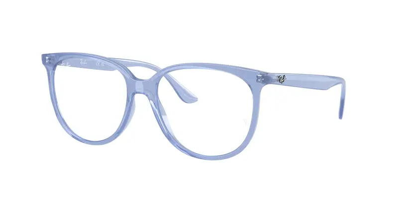Ray - Ban Donna RX4378V  8414 Montature da vista Iniettato Blu Trasparente Squadrata Normale