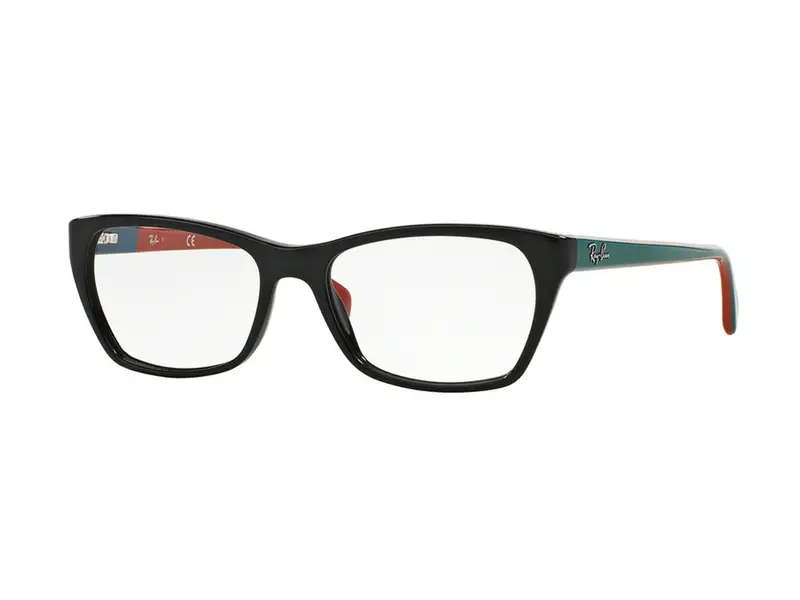 Ray - Ban Donna RX5298 5548 Montature da vista Plastica Nero  Farfalla