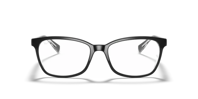 Ray - Ban Donna RX5362 2034 Montature da vista Acetato Nero Trasparente Farfalla Normale miniatura 2