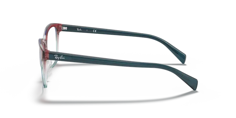 Ray - Ban Donna RX5362 5834 Montature da vista Acetato Multi-colore Trasparente Farfalla Normale miniatura 3