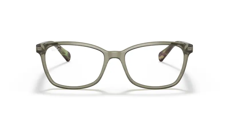 Donna RX5362 8178 Montature da vista Acetato Verde Trasparente Farfalla Normale miniatura 3