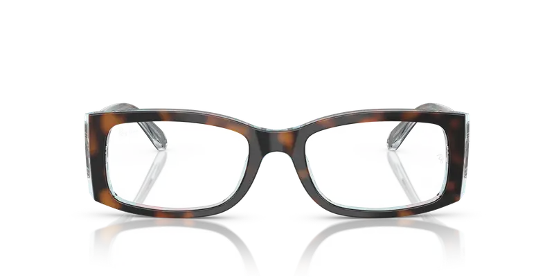 Ray - Ban Donna RX5434 MIRIAM 8401 Montature da vista Acetato Tartaruga Trasparente Squadrata Normale miniatura 2