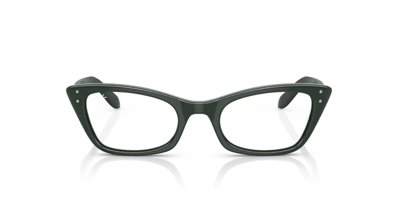 Ray - Ban Donna RX5499 LADY BURBANK 8226 Montature da vista Acetato Verde Cat Eye miniatura 2