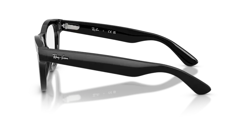 Ray - Ban Donna RX5510 2000 Montature da vista Acetato Nero Trasparente Cat Eye Normale miniatura 3