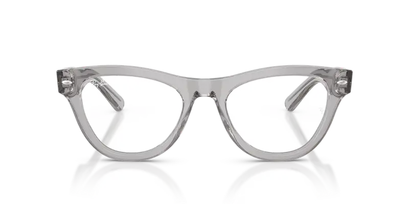 Ray - Ban Donna RX5510 2102 Montature da vista Acetato Grigio Trasparente Cat Eye Normale miniatura 2