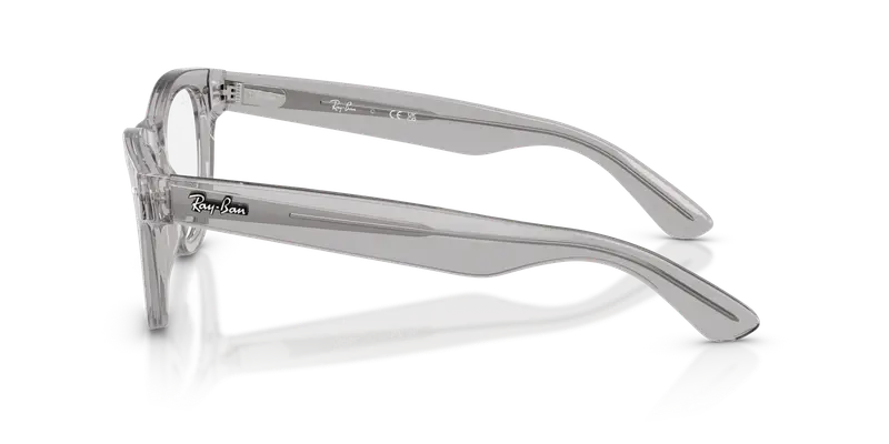 Ray - Ban Donna RX5510 2102 Montature da vista Acetato Grigio Trasparente Cat Eye Normale miniatura 3