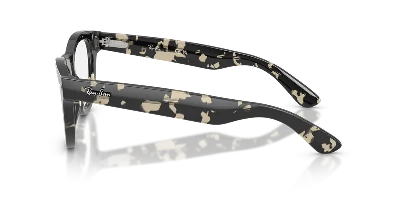 Ray - Ban Donna RX5510 8117 Montature da vista Acetato Grigio Trasparente Cat Eye Normale miniatura 3