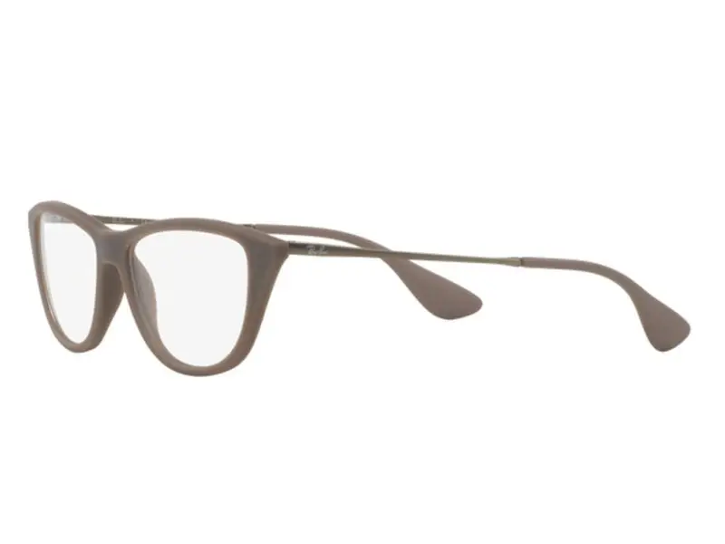 Ray - Ban Donna RX7042 5469 Montature da vista Plastica Marrone Cat Eye miniatura 2