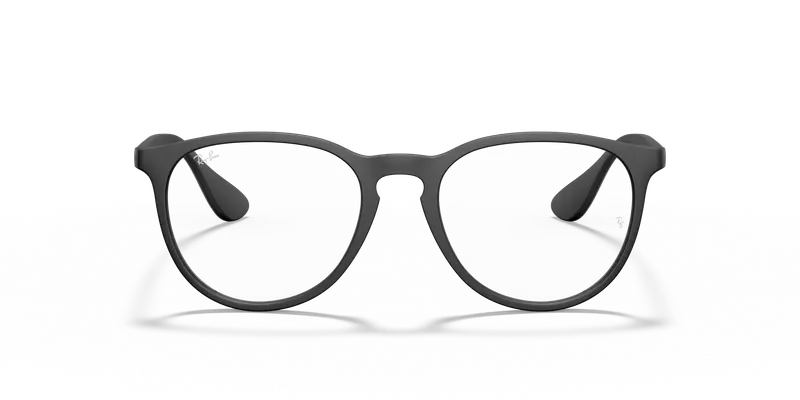 Ray - Ban Donna RX7046 ERIKA 5364 Montature da vista Iniettato Nero Trasparente Rotonda Normale miniatura 2