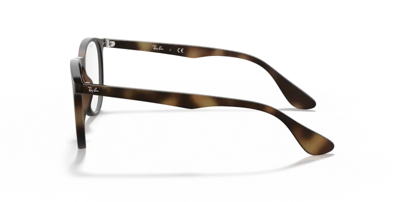 Ray - Ban Donna RX7046 ERIKA 5365 Montature da vista Iniettato Tartaruga Trasparente Rotonda Normale miniatura 3