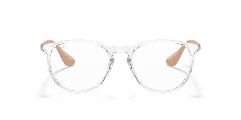 Ray - Ban Donna RX7046 ERIKA 5953 Montature da vista Iniettato Trasparente Trasparente Rotonda Normale miniatura 2