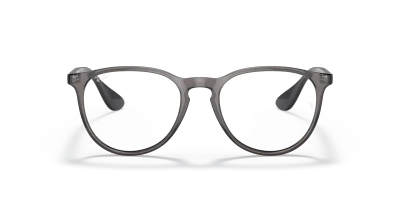 Ray - Ban Donna RX7046 ERIKA 8140 Montature da vista Iniettato Grigio Trasparente Rotonda Normale miniatura 2