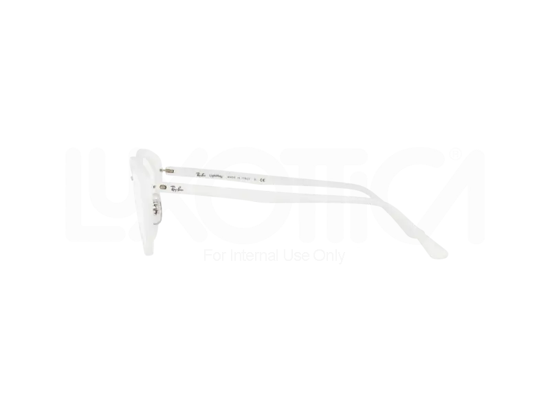 Ray - Ban Donna RX7088 5618 Montature da vista Plastica Bianco Cat Eye miniatura 3