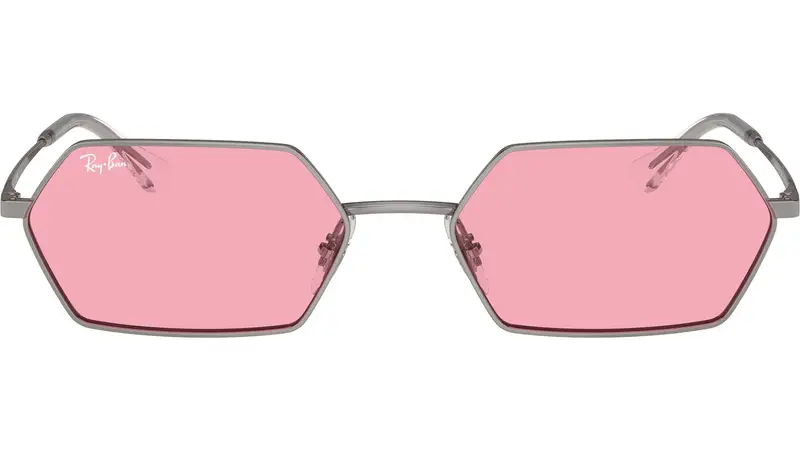 Occhiali da sole Adulto unisex Ray-Ban Rb-3728-Yevi-004-84 SILVER