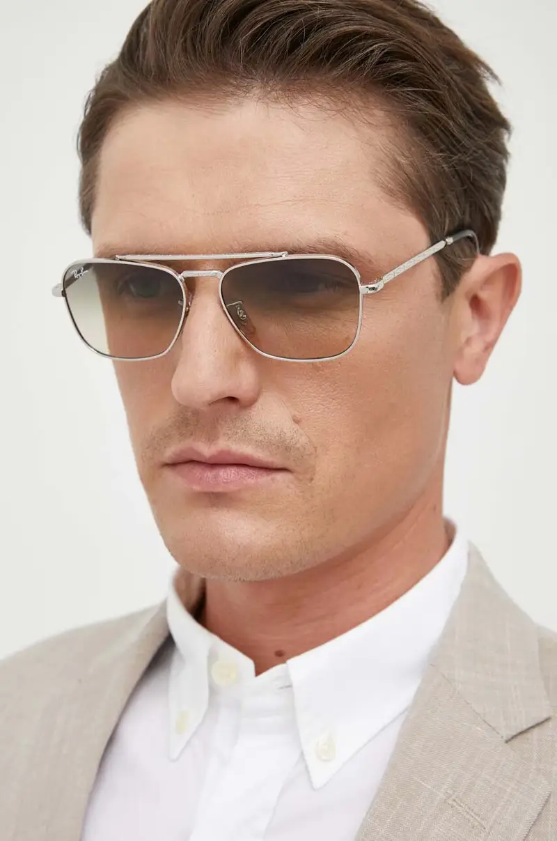 occhiali da sole Argento miniatura 2