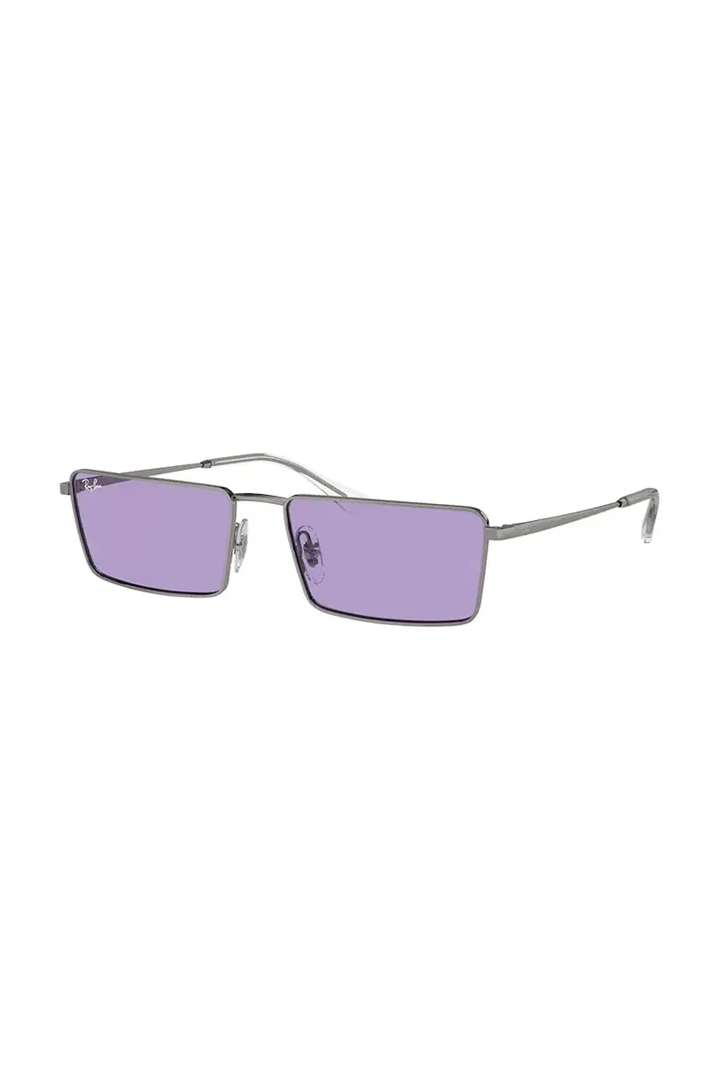 occhiali da sole colore argento 0RB3741 Violetto
