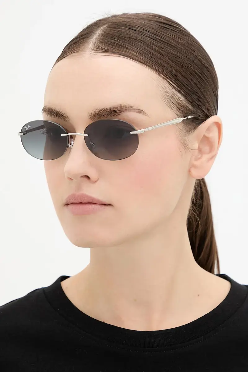 occhiali da sole colore argento 0RB3767 miniatura 3