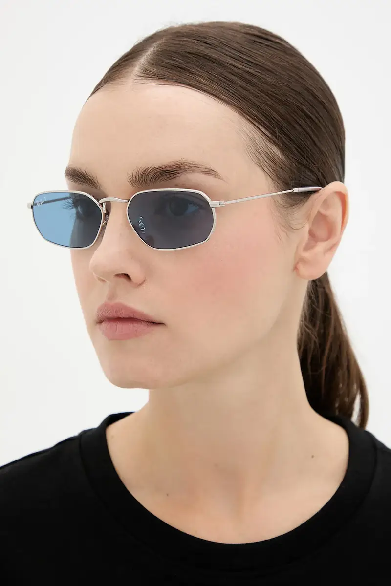 occhiali da sole colore argento 0RB3947 miniatura 3