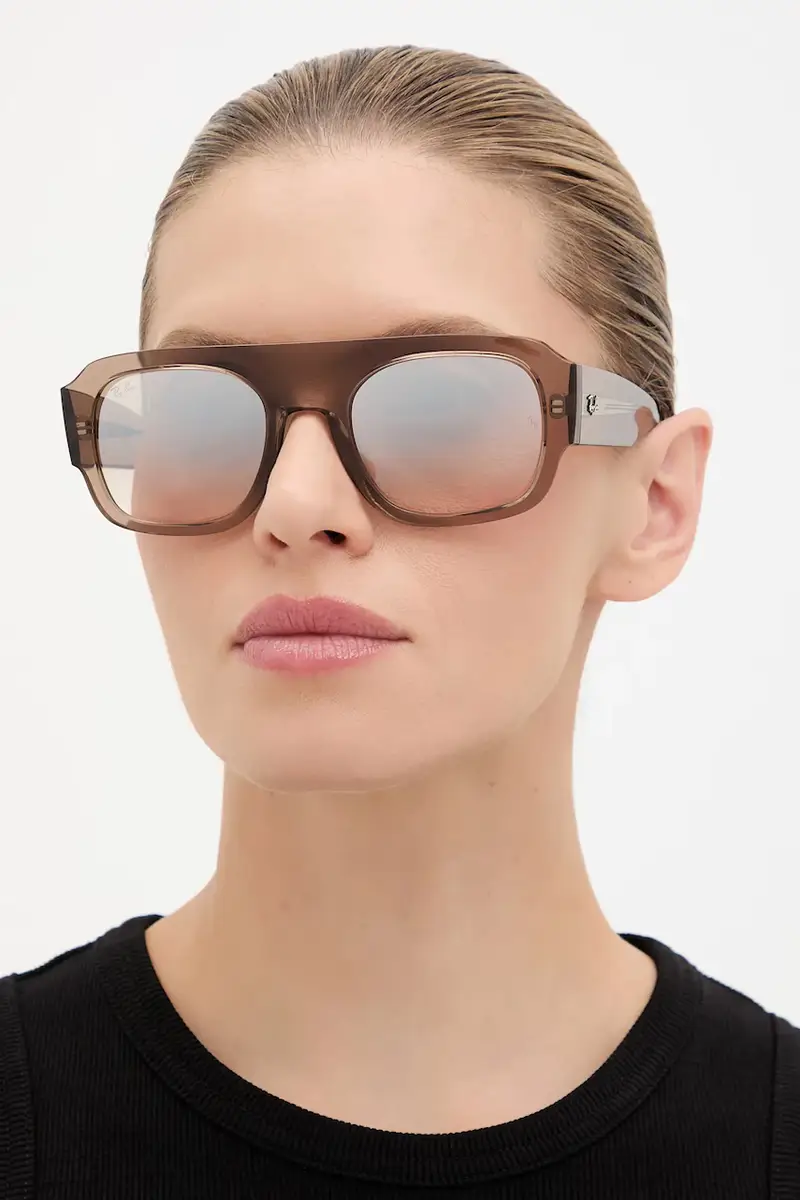 occhiali da sole colore beige 0RB2218 miniatura 3