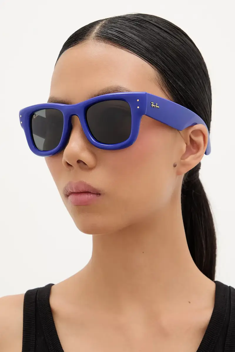 occhiali da sole colore blu 0RB4940 miniatura 3