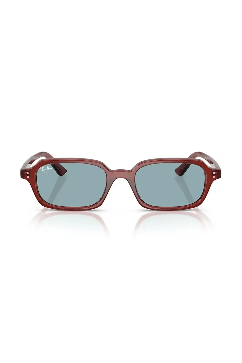 occhiali da sole colore granata 0RB4455 miniatura 2