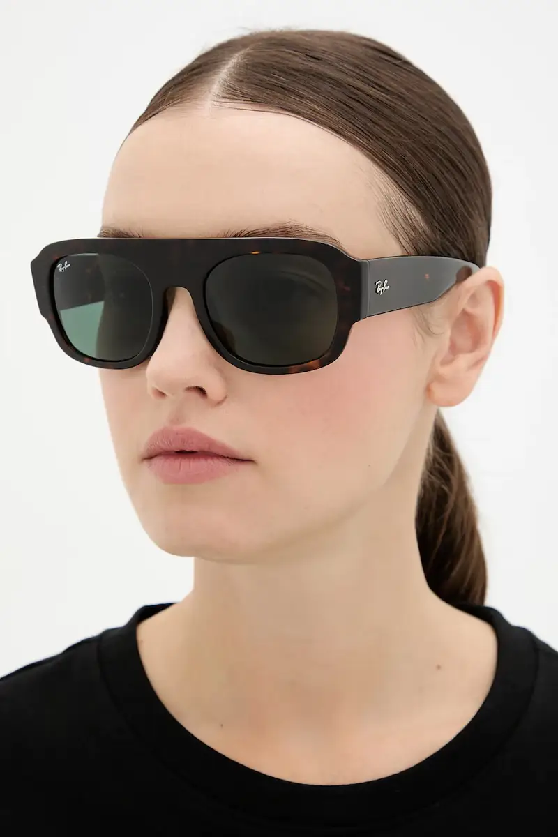 occhiali da sole colore marrone 0RB2218 miniatura 3