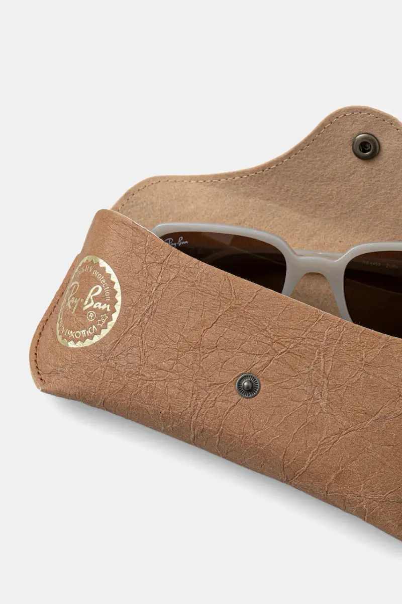 occhiali da sole colore marrone 0RB4455 Beige miniatura 2