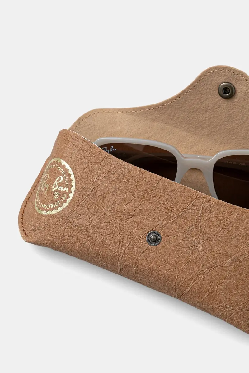 occhiali da sole colore marrone 0RB4455 Beige miniatura 5