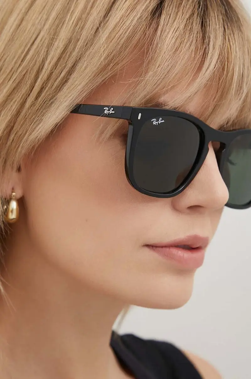 occhiali da sole colore nero 0RB2210 miniatura 4